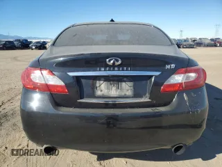 2012 Infiniti M37 with VIN JN1BY1AP4CM331988, listed as a Copart auction lot 80298104 with 165,704 mi miles and Salvage Title. Bid and sale history available at carsss.com. Image 6.