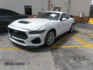 2024 Ford Mustang GT with VIN 1FA6P8CF2R5400362, listed as a IAAI auction lot 42424355 with 5,475 mi miles and . Bid and sale history available at DreamBid. Image 2.