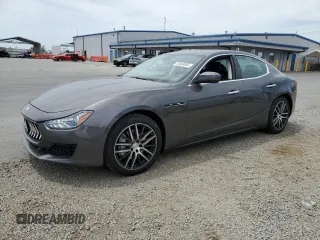 2018 Maserati Ghibli z VIN ZAM57XSA6J1280370, wystawiony jako Copart lot #55463855 z przebiegiem 52 871 mil mil oraz Szkoda całkowita • Salvage title. Historia ofert i sprzedaży dostępna na DreamBid. Obrazek 1.
