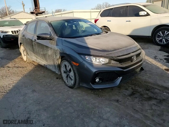 2019 Honda Civic Hatchback EX with VIN SHHFK7H68KU225775, listed as a Copart auction lot 87186104 with 65,097 mi miles and Salvage Title. Bid and sale history available at carsss.com. Image 11.