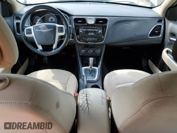 2013 Chrysler 200 Touring with VIN 1C3CCBBB6DN773065, listed as a Copart auction lot 54516905 with 225,804 mi miles and Salvage Title. Bid and sale history available at DreamBid. Image 8.