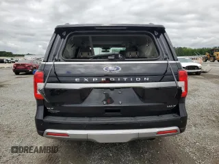 2024 Ford Expedition Max XLT with VIN 1FMJK1H83REA52653, listed as a Copart auction lot 58908145 with 5,198 mi miles and Salvage title. Bid and sale history available at DreamBid. Image 6.