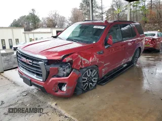 2023 GMC Yukon AT4 with VIN 1GKS2CKL6PR248694, listed as a Copart auction lot 44624245 with 41,182 mi miles and Salvage Title. Bid and sale history available at carsss.com. Image 1.