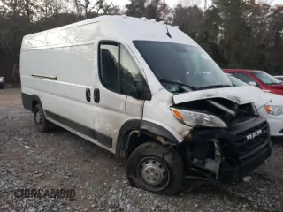 2023 Ram ProMaster Cargo with VIN 3C6MRVJG6PE506912, listed as a Copart auction lot 82334984 with Not Provided miles and Salvage Title. Bid and sale history available at DreamBid. Image 4.