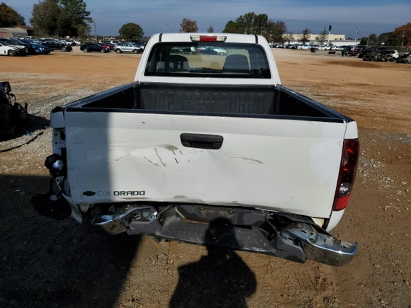 2008 Chevrolet Colorado Work Truck with VIN 1GCCS199388228974, listed as a Copart auction lot 82702184 with 122,053 mi miles and Salvage Title. Bid and sale history available at carsss.com. Image 6.