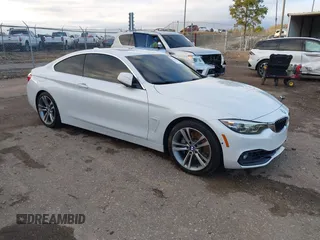 2019 BMW 4 Series 440i z VIN WBA4W7C59KAG51964, wystawiony jako IAAI lot #41106574 z przebiegiem 66 621 mil mil oraz . Historia ofert i sprzedaży dostępna na DreamBid. Obrazek 1.