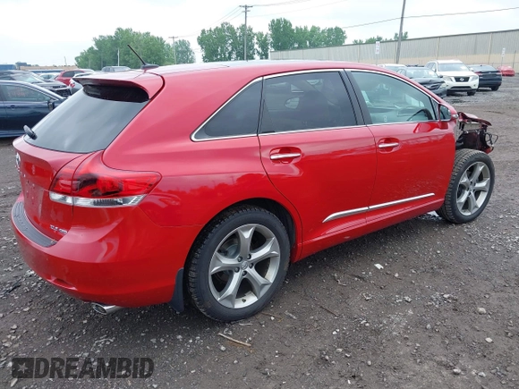 2015 Toyota Venza XLE with VIN 4T3BK3BB1FU113852, listed as a IAAI auction lot 42449488 with 70,324 mi miles and . Bid and sale history available at DreamBid. Image 4.