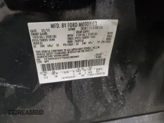 2013 Ford Explorer Sport z VIN 1FM5K8GT7DGC86565, wystawiony jako Copart lot #61654485 z przebiegiem 199 478 mil mil oraz Szkoda całkowita • Salvage title. Historia ofert i sprzedaży dostępna na DreamBid. Obrazek 13.