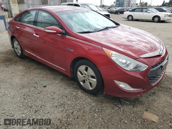 2012 Hyundai Sonata Hybrid with VIN KMHEC4A45CA056029, listed as a Copart auction lot 54875065 with 180,025 mi miles and Clean Title. Bid and sale history available at DreamBid. Image 4.
