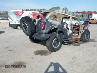 2023 Ford Bronco with VIN 1FMEE5DP4PLB62794, listed as a IAAI auction lot 39088662 with Not provided miles and . Bid and sale history available at DreamBid. Image 4.