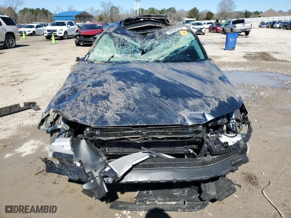 2024 Honda Accord Hybrid Touring with VIN 1HGCY2F87RA040647, listed as a Copart auction lot 46949795 with 0 mi miles and Salvage Title. Bid and sale history available at carsss.com. Image 5.