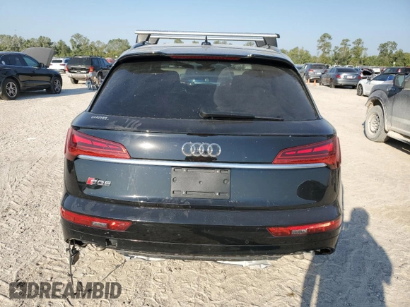 2021 Audi SQ5 Premium Plus with VIN WA1B4AFY7M2035672, listed as a Copart auction lot 74960434 with 25,217 mi miles and Salvage Title. Bid and sale history available at DreamBid. Image 6.