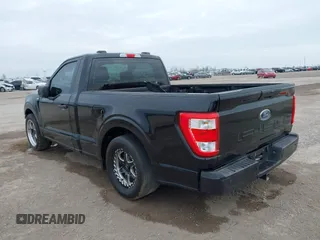2023 Ford F-150 XL with VIN 1FTMF1C56PKF82536, listed as a IAAI auction lot 41453141 with 2,487 mi miles and . Bid and sale history available at carsss.com. Image 3.