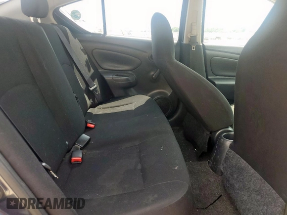 2015 Nissan Versa SV with VIN 3N1CN7AP2FL806259, listed as a Copart auction lot 54741745 with 145,982 mi miles and Salvage title. Bid and sale history available at DreamBid. Image 10.