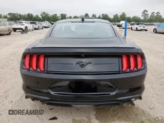 2021 Ford Mustang EcoBoost with VIN 1FA6P8TH7M5126618, listed as a Copart auction lot 58210555 with Not provided miles and Salvage title. Bid and sale history available at DreamBid. Image 6.