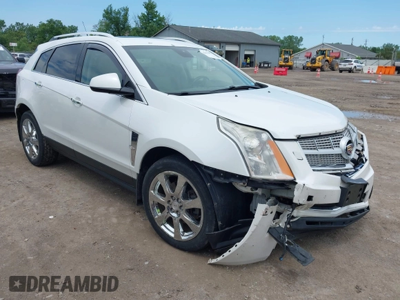 2012 Cadillac SRX Performance Collection with VIN 3GYFNEE34CS579352, listed as a IAAI auction lot 42627607 with 168,752 mi miles and . Bid and sale history available at DreamBid. Image 1.