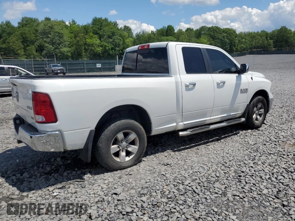 2018 Ram 1500 Big Horn with VIN 1C6RR7GG0JS155606, listed as a Copart auction lot 61600435 with 167,598 mi miles and Salvage title. Bid and sale history available at DreamBid. Image 3.