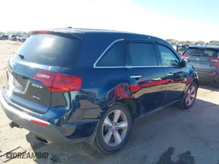 2013 Acura MDX Tech Pkg with VIN 2HNYD2H35DH523754, listed as a IAAI auction lot 41319763 with 183,610 mi miles. Bid and sale history available at carsss.com. Image 4.