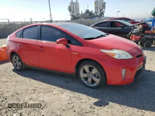 2015 Toyota Prius Four with VIN JTDKN3DUXF0400620, listed as a Copart auction lot 52620015 with 165,934 mi miles and Salvage Title. Bid and sale history available at DreamBid. Image 4.
