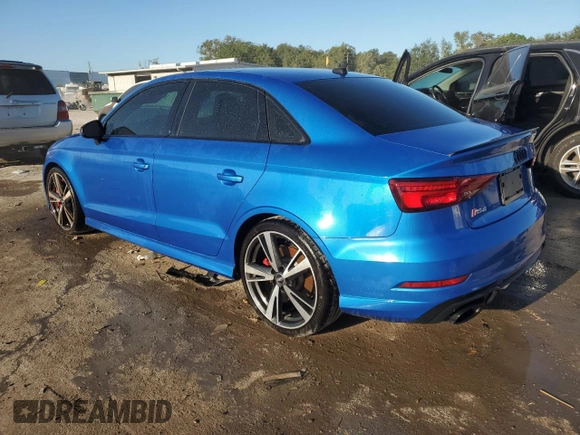 2019 Audi RS 3 z VIN WUABWGFF6KA903460, wystawiony jako Copart lot #72391473 z przebiegiem 42 921 mil mil oraz . Historia ofert i sprzedaży dostępna na DreamBid. Obrazek 2.