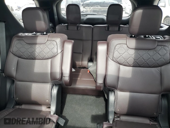 2025 Ford Explorer Platinum with VIN 1FMWK8HC6SGB57457, listed as a Copart auction lot 53721195 with 4,956 mi miles and Salvage title. Bid and sale history available at DreamBid. Image 10.