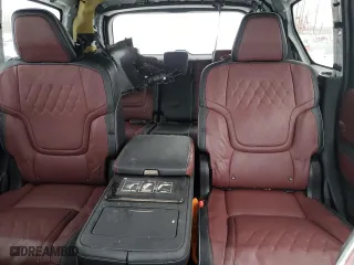2025 Infiniti QX80 AUTOGRAPH with VIN JN8AZ3CC4S9601061, listed as a Copart auction lot 44992285 with 7,262 mi miles and Salvage Title. Bid and sale history available at carsss.com. Image 10.