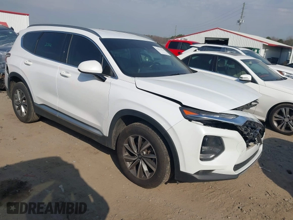 2019 Hyundai Santa Fe SEL with VIN 5NMS33AD3KH024170, listed as a IAAI auction lot 41675929 with 187,209 mi miles and . Bid and sale history available at DreamBid. Image 1.