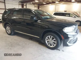 2021 Dodge Durango SXT Plus with VIN 1C4RDJAG8MC864683, listed as a IAAI auction lot 41142170 with 49,625 mi miles and . Bid and sale history available at DreamBid. Image 1.
