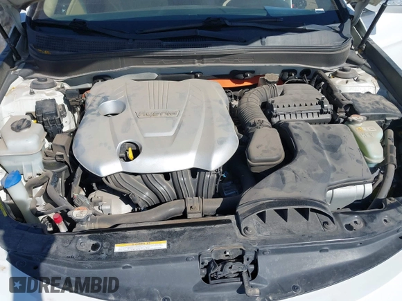 2012 Hyundai Sonata Hybrid with VIN KMHEC4A41CA054925, listed as a IAAI auction lot 42100183 with Not Provided miles and . Bid and sale history available at DreamBid. Image 10.