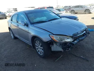 2013 Chrysler 200 Touring with VIN 1C3CCBBB3DN672274, listed as a IAAI auction lot 41870482 with 148,887 mi miles. Bid and sale history available at carsss.com. Image 1.
