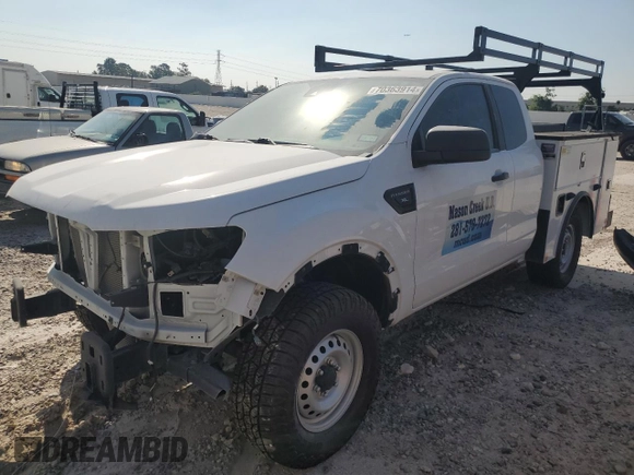 2019 Ford Ranger with VIN 1FDER1AH1KLB15032, listed as a Copart auction lot 70363914 with 15,381 mi miles and Salvage Title. Bid and sale history available at DreamBid. Image 1.