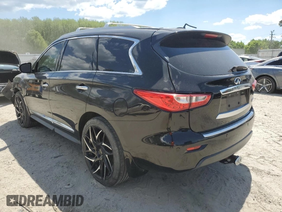 2014 Infiniti QX60 with VIN 5N1AL0MM2EC524471, listed as a Copart auction lot 52553095 with 187,409 mi miles and Salvage Title. Bid and sale history available at DreamBid. Image 2.