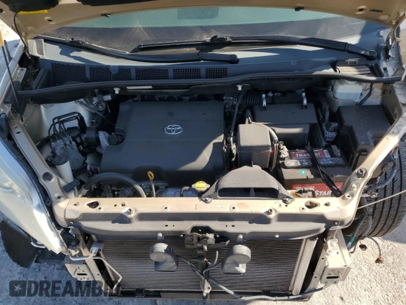 2012 Toyota Sienna LE AAS with VIN 5TDKK3DC1CS200380, listed as a Copart auction lot 46888765 with 78,073 mi miles and Salvage Title. Bid and sale history available at carsss.com. Image 13.