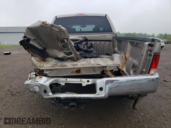 2004 Ford F-150 STX with VIN 1FTRX14W44NC37543, listed as a Copart auction lot 57442095 with 201,071 mi miles and Salvage title. Bid and sale history available at DreamBid. Image 6.