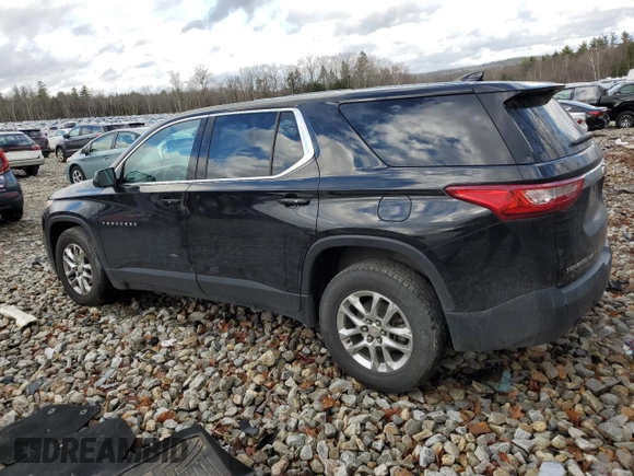 2019 Chevrolet Traverse LS with VIN 1GNEVFKW5KJ202560, listed as a Copart auction lot 81974464 with 106,597 mi miles and Salvage Title. Bid and sale history available at carsss.com. Image 2.