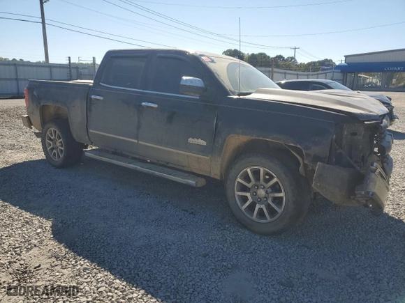 2018 Chevrolet Silverado 1500 High Country with VIN 3GCUKTEJ7JG457268, listed as a Copart auction lot 76817794 with 0 mi miles and Salvage Title. Bid and sale history available at carsss.com. Image 4.
