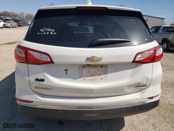 2018 Chevrolet Equinox Premier with VIN 2GNAXMEV8J6104070, listed as a Copart auction lot 49051535 with 251,661 mi miles and Salvage Title. Bid and sale history available at carsss.com. Image 6.
