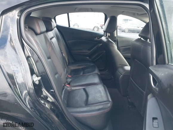 2016 Mazda Mazda3 i Grand Touring with VIN JM1BM1N74G1279692, listed as a IAAI auction lot 41164751 with 93,535 mi miles. Bid and sale history available at carsss.com. Image 8.