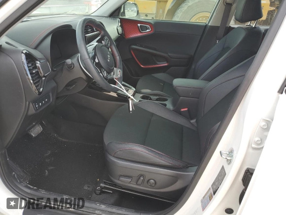 2023 Kia Soul GT-Line with VIN KNDJ53AU4P7840115, listed as a Copart auction lot 51434275 with 23,165 mi miles and Salvage Title. Bid and sale history available at carsss.com. Image 7.