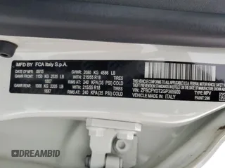 2016 FIAT 500X Lounge z VIN ZFBCFYDT2GP365900, wystawiony jako Copart lot #44891615 z przebiegiem 129 299 mil mil oraz Szkody całkowita. Historia ofert i sprzedaży dostępna na DreamBid. Obrazek 15.