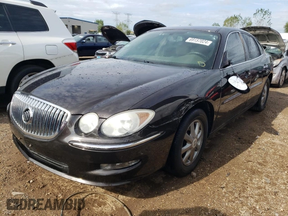2008 Buick LaCrosse CX with VIN 2G4WC582781357255, listed as a Copart auction lot 69157024 with 160,004 mi miles and Salvage Title. Bid and sale history available at carsss.com. Image 1.