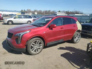 2019 Cadillac XT4 AWD Sport with VIN 1GYFZFR45KF145182, listed as a Copart auction lot 48479685 with 43,526 mi miles and Salvage Title. Bid and sale history available at carsss.com. Image 1.