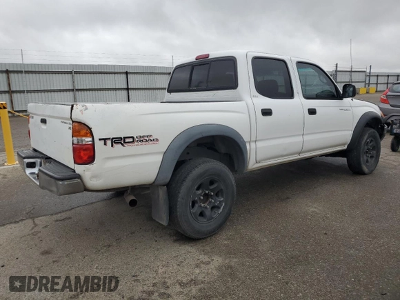 2002 Toyota Tacoma PreRunner with VIN 5TEGN92N82Z027415, listed as a Copart auction lot 49446035 with 349,964 mi miles and Salvage Title. Bid and sale history available at DreamBid. Image 3.
