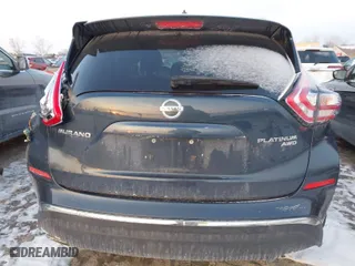 2015 Nissan Murano Platinum with VIN 5N1AZ2MH8FN240782, listed as a IAAI auction lot 41363946 with 90,545 mi miles. Bid and sale history available at carsss.com. Image 17.