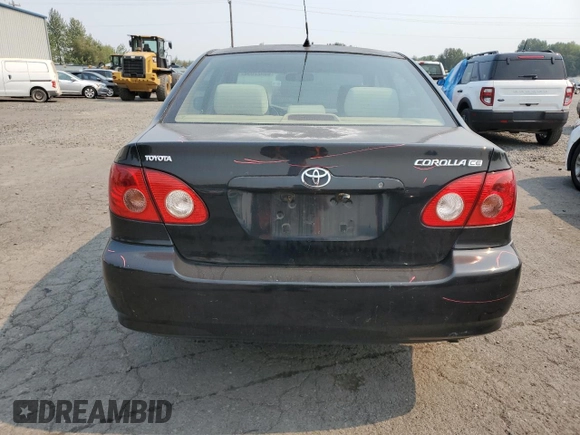2005 Toyota Corolla CE with VIN 1NXBR32E45Z518441, listed as a Copart auction lot 69922994 with 214,250 mi miles and Salvage Title. Bid and sale history available at DreamBid. Image 6.