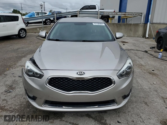 2014 Kia Cadenza Premium with VIN KNALN4D79E5126958, listed as a Copart auction lot 73138304 with 49,163 mi miles and Salvage Title. Bid and sale history available at carsss.com. Image 5.