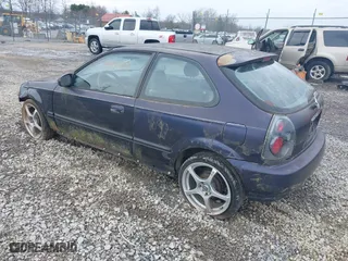 1998 Honda Civic DX with VIN 2HGEJ6342WH116620, listed as a IAAI auction lot 41934235 with 124,008 mi miles. Bid and sale history available at carsss.com. Image 3.