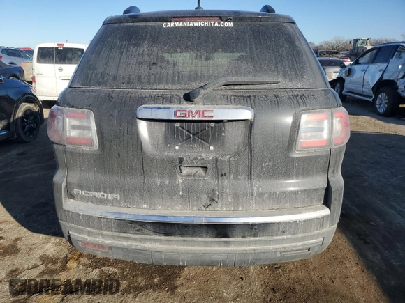 2016 GMC Acadia SLT with VIN 1GKKRRKD8GJ135187, listed as a Copart auction lot 42197465 with 127,838 mi miles and Salvage Title. Bid and sale history available at carsss.com. Image 6.