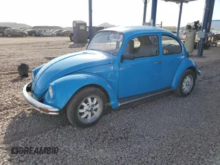1969 Volkswagen Beetle with VIN 119871528, listed as a Copart auction lot 47046105 with 43,727 mi miles and Clean Title. Bid and sale history available at DreamBid. Image 1.