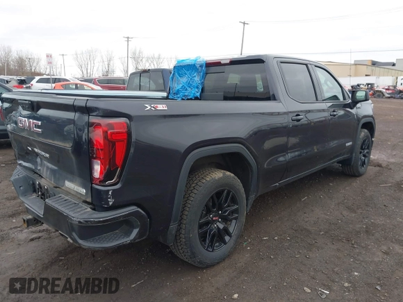 2024 GMC Sierra 1500 Elevation with VIN 3GTUUCED0RG459606, listed as a IAAI auction lot 42028315 with 5,546 mi miles and . Bid and sale history available at DreamBid. Image 4.